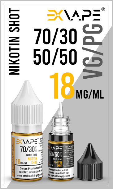 Prefilled Pod E-Zigaretten Nikotin Shots